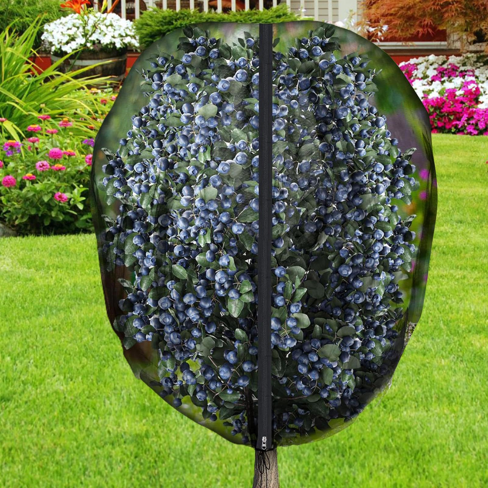 Filet pour Arbres Barrière de Protection en avec Cordon de Serrage et