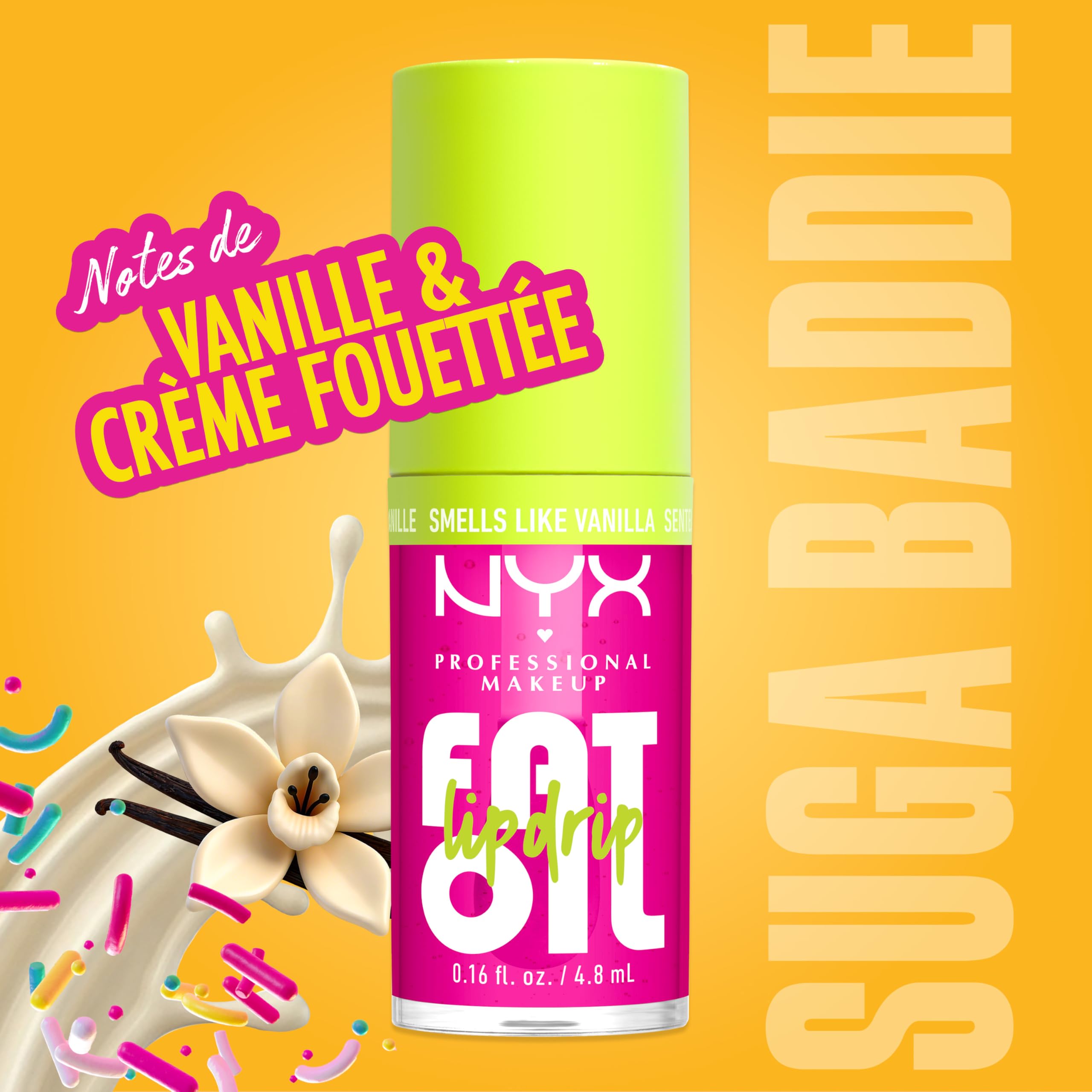 NYX Professional Makeup Coffret SUGA BADDIE 3 Pièces Vanille Crème 50ml