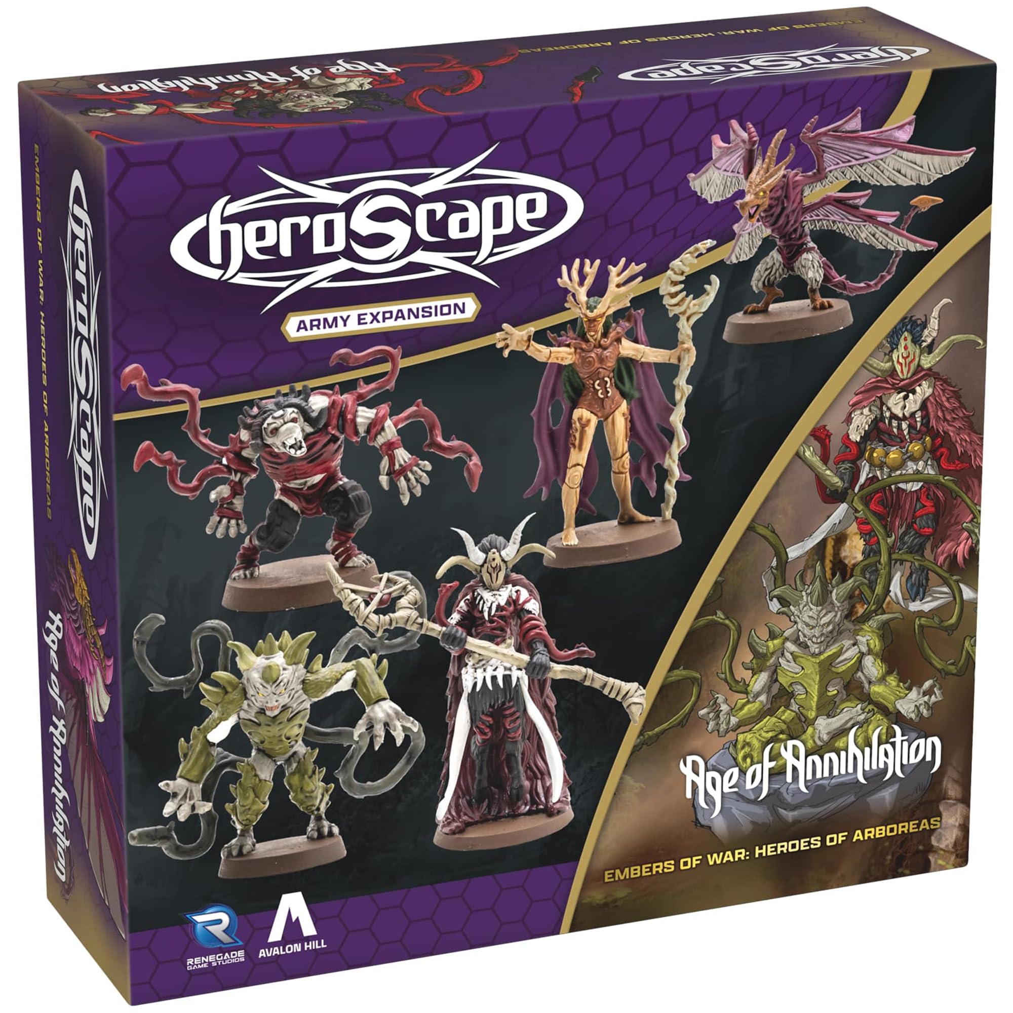 Renegade | Heroscape: Age Of Annihilation Heroes Of Arboreas | Army Expansion | 2-4 Players | 30-90 Minutes