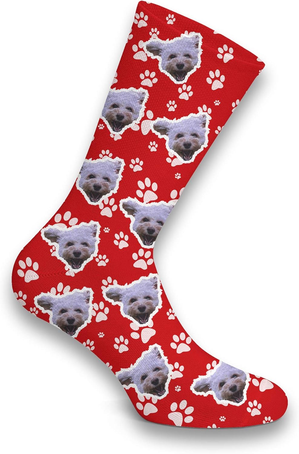 your pets face on socks