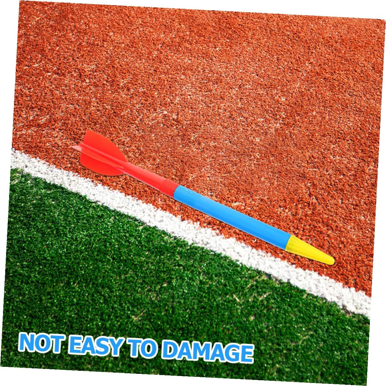 2Pcs Training Javelin Lightweight Safe Plastic Throwing Equipment for Athletics Practice Beginner-Friendly Sports Supply