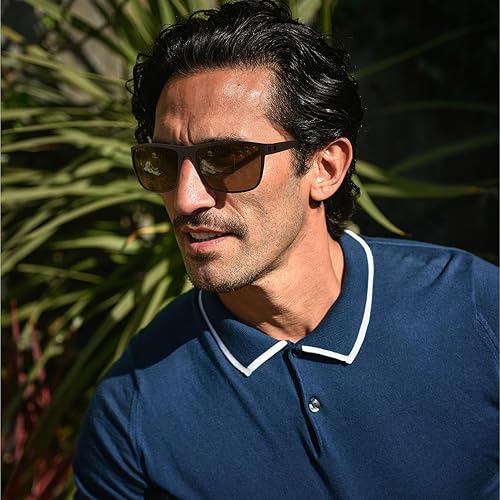 Miniatura 2 de STORYCOAST Gafas de sol polarizadas para hombres y mujeres, clásicas, cuadradas, deportivas, pesca, correr, golf, gafas de sol, protección UV