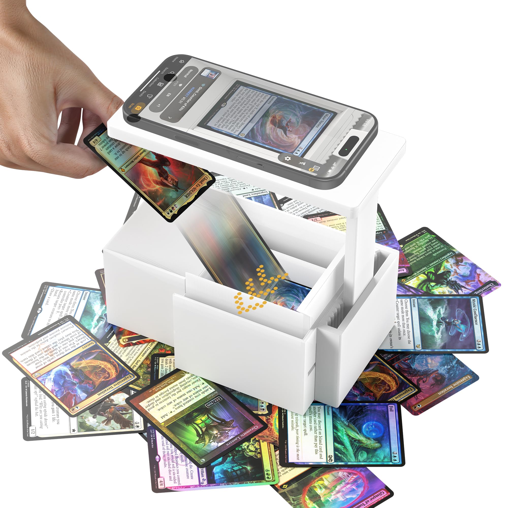 Amazon.com: GIBOPOB 2025 Enhanced Trading Card Scanner, MTG