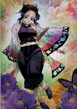 胡蝶しのぶ　ティザービジュアル　キャラファイングラフ　デスクトップ　受注生産品 胡蝶しのぶ ティザービジュアル キャラファイングラフ