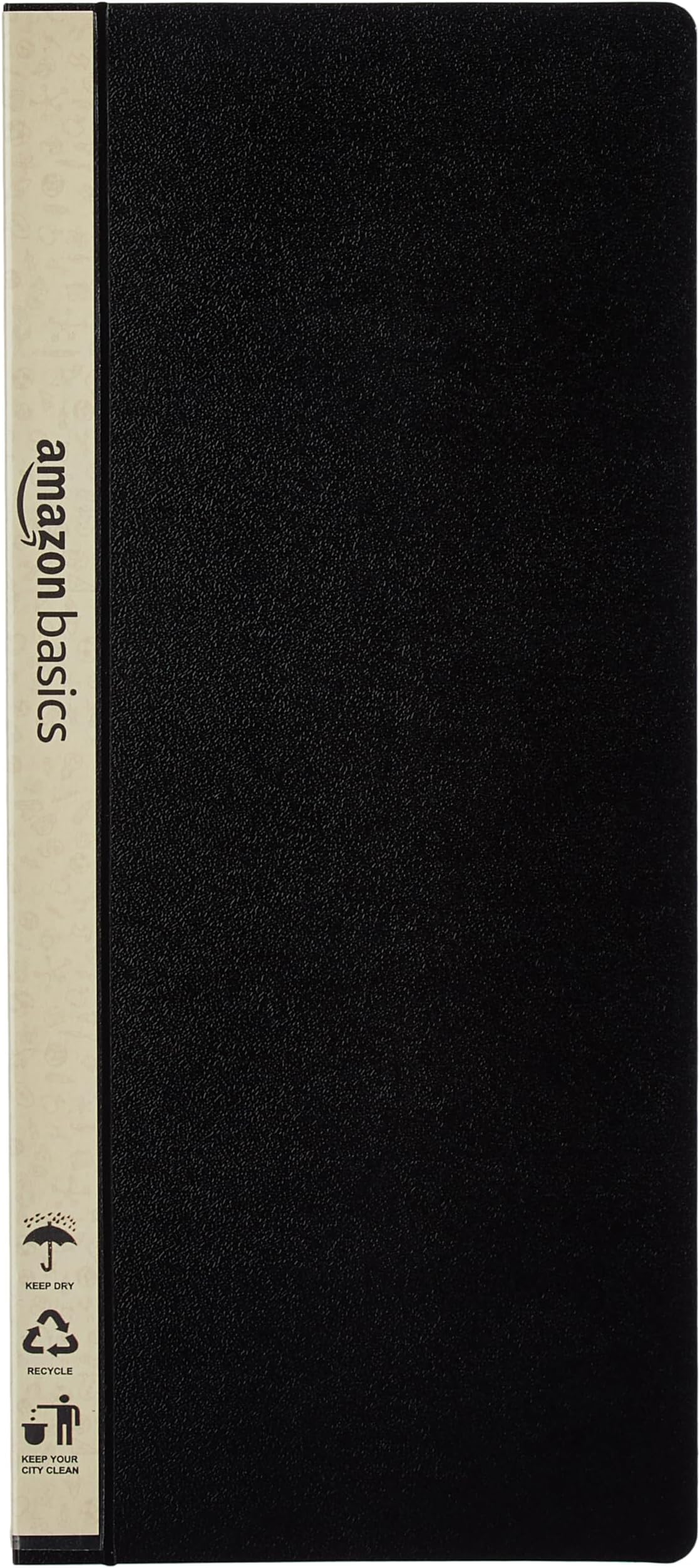 Amazon Basics PVC Card Holder, 240 Pockets for 480 Cards Business/Visiting/Debit/Credit/Name Id Card Holder Book Cash Organizer File