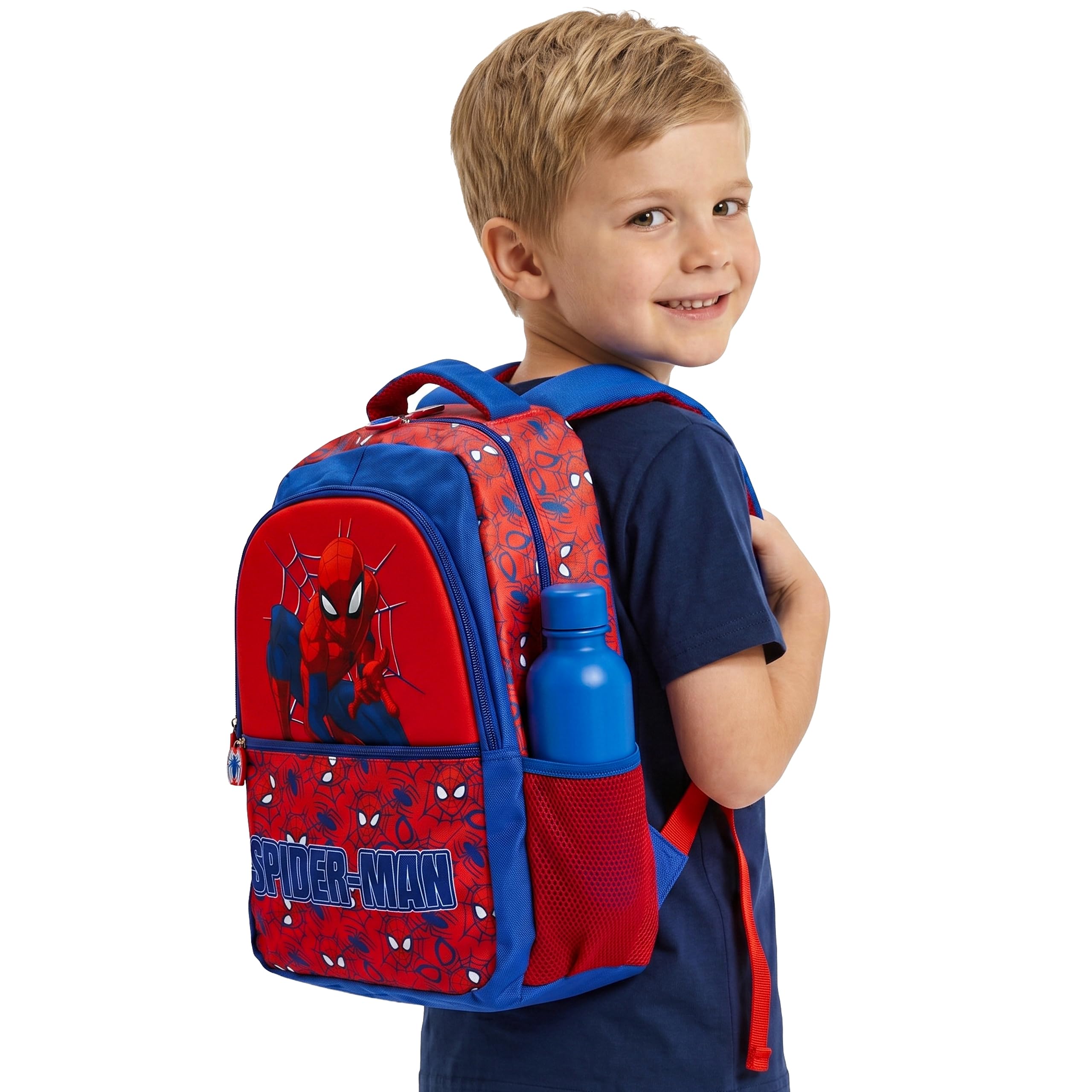 Marvel Sac à dos Spiderman, Sac Enfant Spider-Man, Taille unique