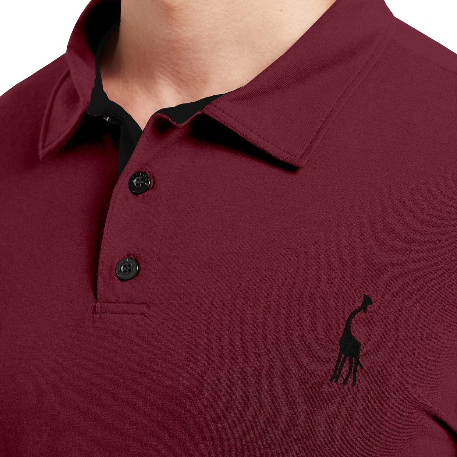 GLESTORE Polo de manga corta para hombre, camisetas de golf para hombre, camiseta de algodón