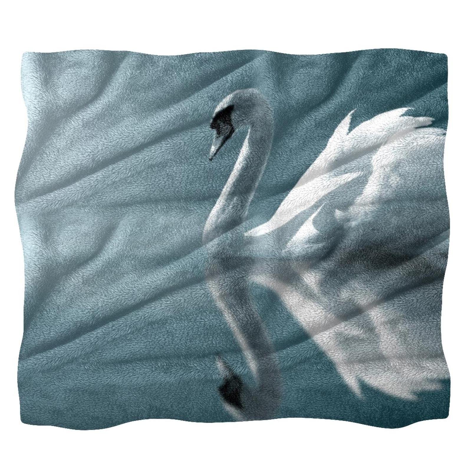 Couvre-lit cygne doux pour envelopper de tendresse les nuits des garçons et filles