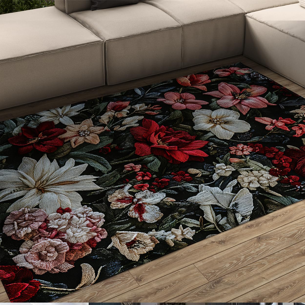 Tapis 60x90cm bohème pour sublimer votre descente de lit vintage