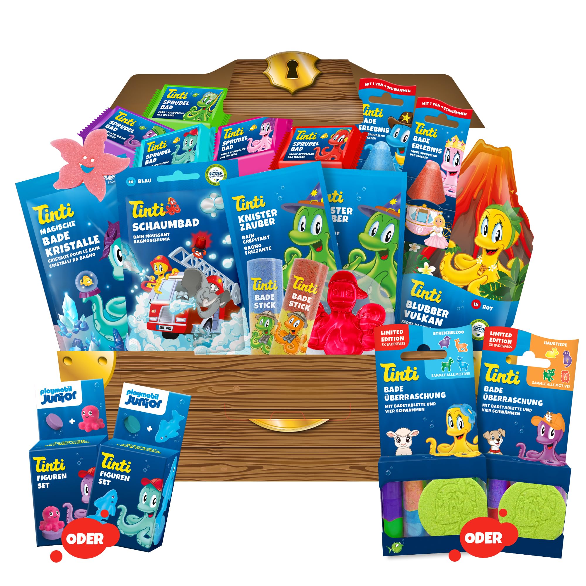 Tinti coffre de bain pour enfants - 18 produits