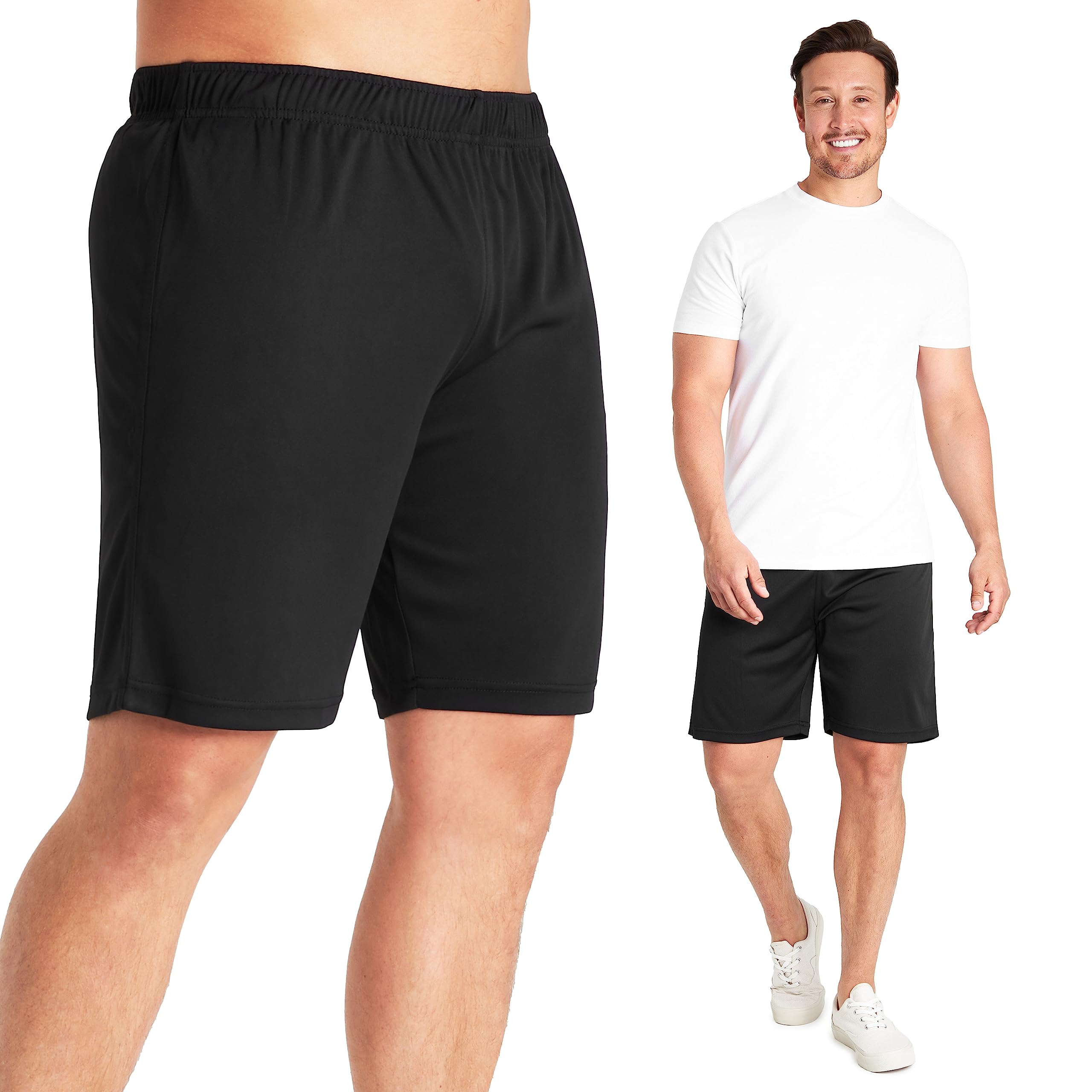 CityComfort Men's Shorts Short Trousers Sports Clothing for Training M-3XL Fitness Jogging Running Gym Basketball Football Quick Drying - 1