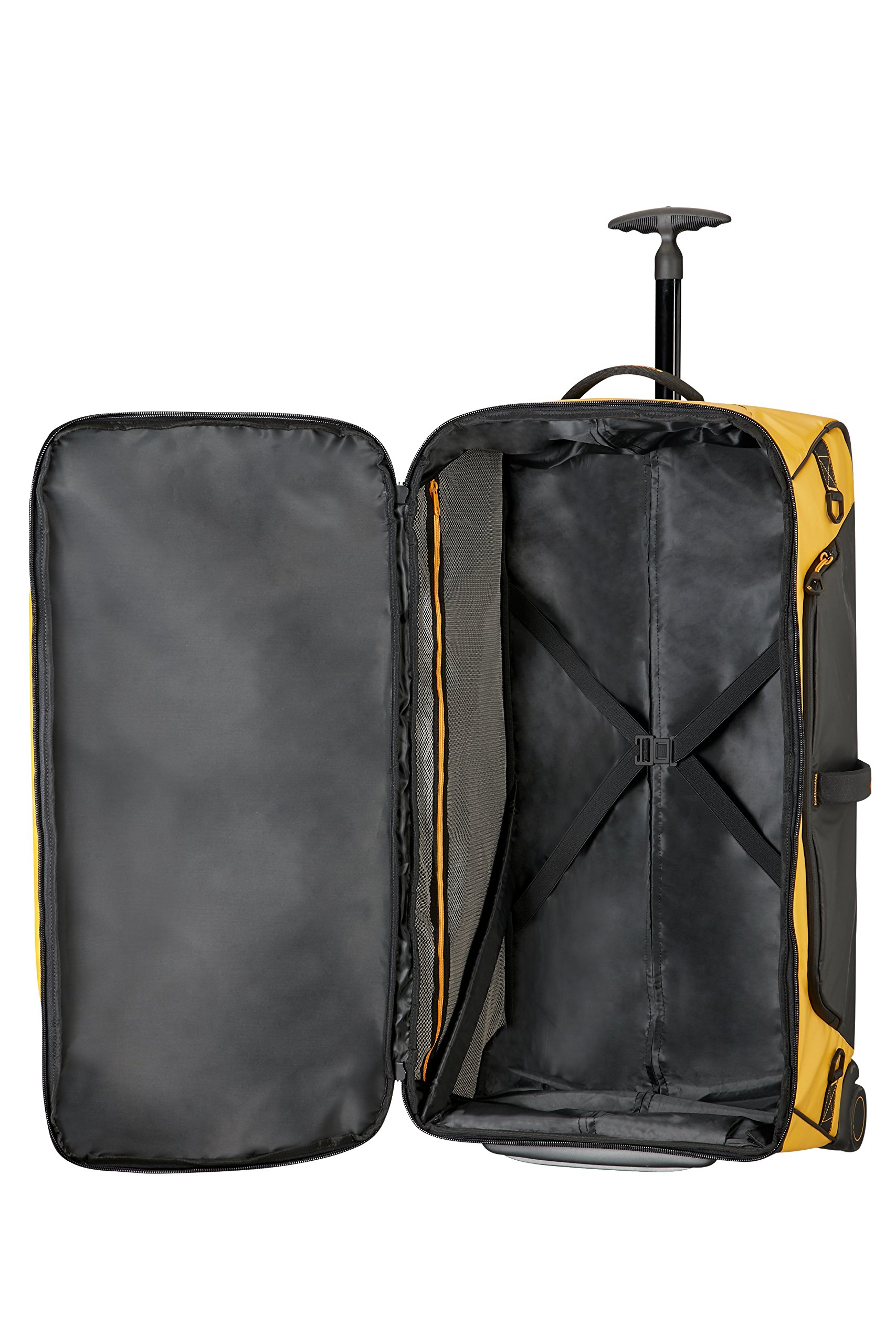 Samsonite Paradiver Light - Borsone con Ruote, 67 cm, 74,5 L, Giallo (Yellow)