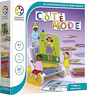 Comprar SmartGames | Lado Moda | Juego de lógica | Edad 4+ | Percepción Visual | 80 desafíos evolutivos | Juguete Educativo | Aprendizaje de Formas y Colores | Idea de Regalo para niños | 1 Jugador