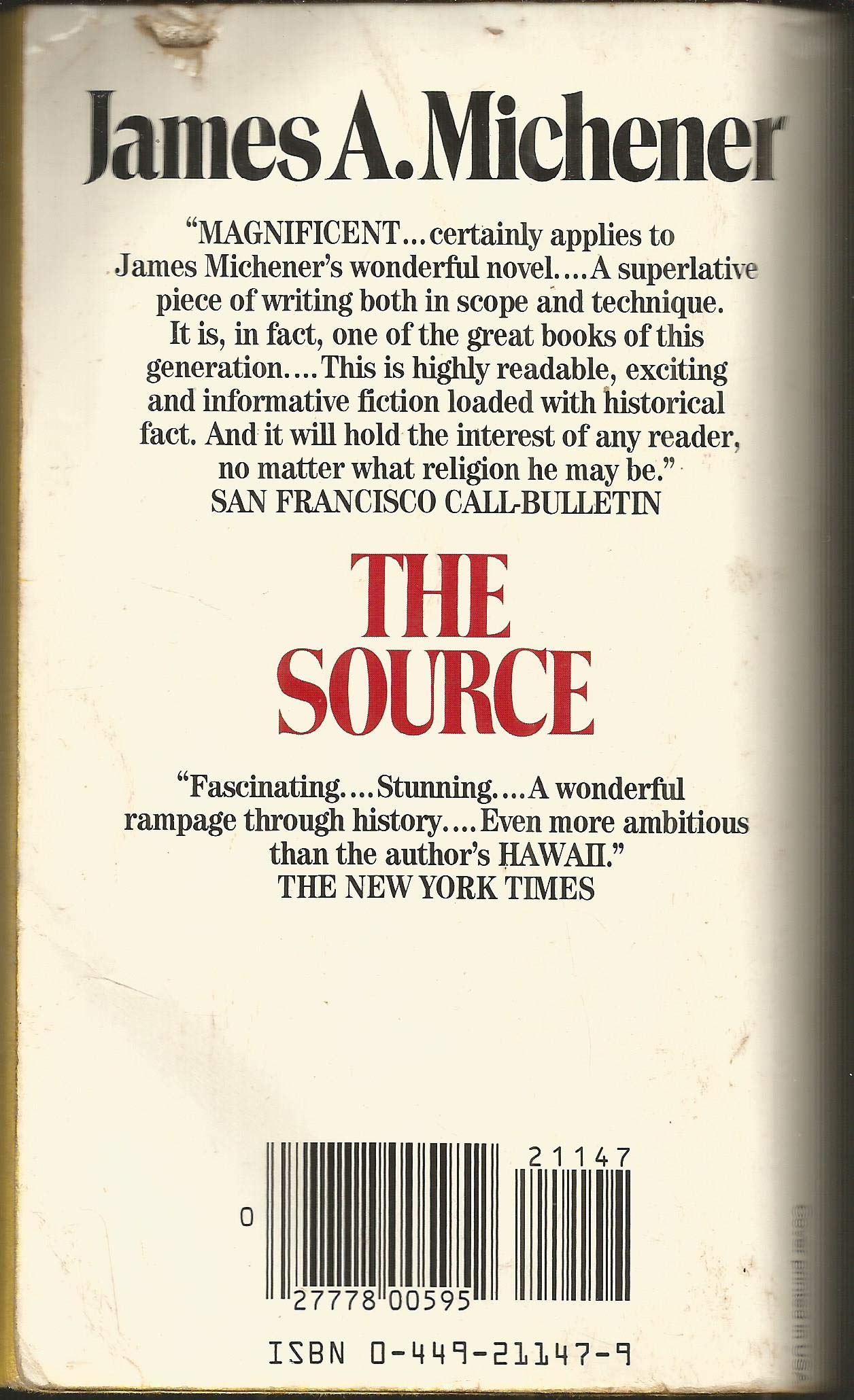 The Source Michener, James A. - PT01