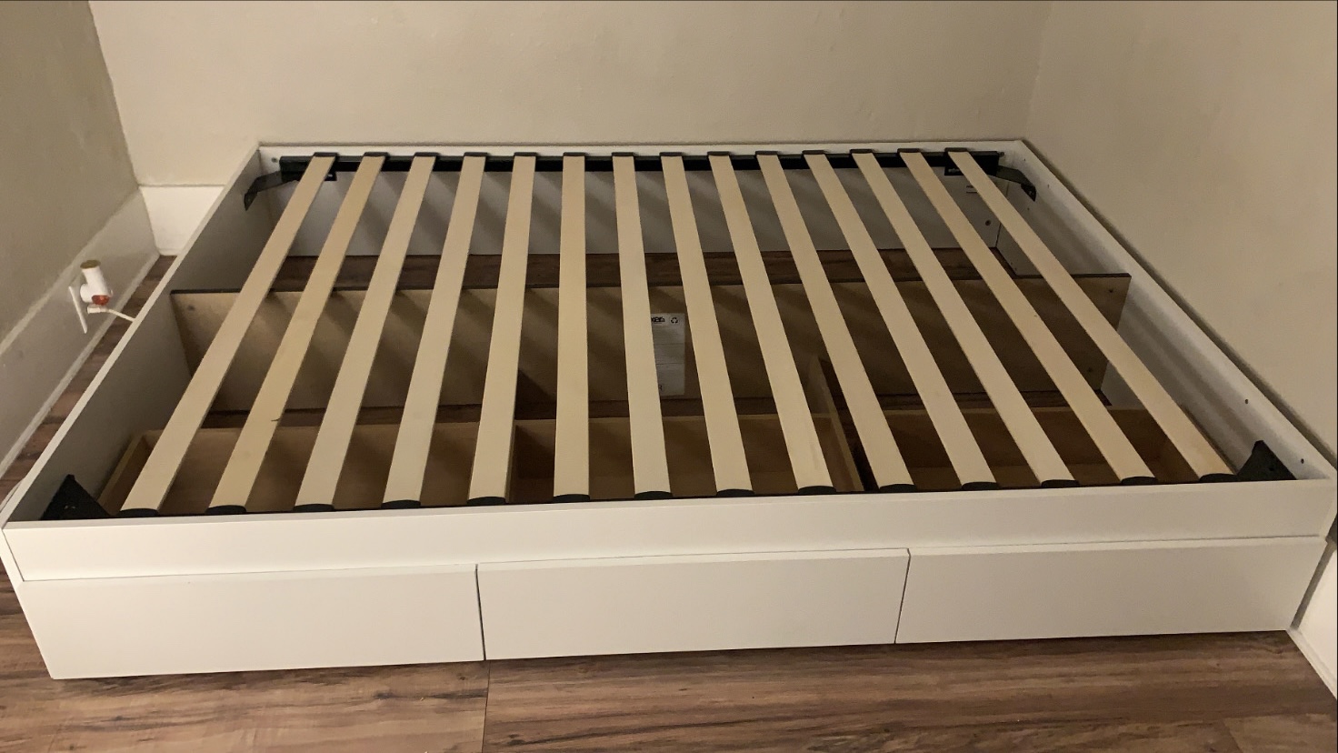 31/mo Finance Nexera , White Full Size 3Drawer Storage Bed, Buy