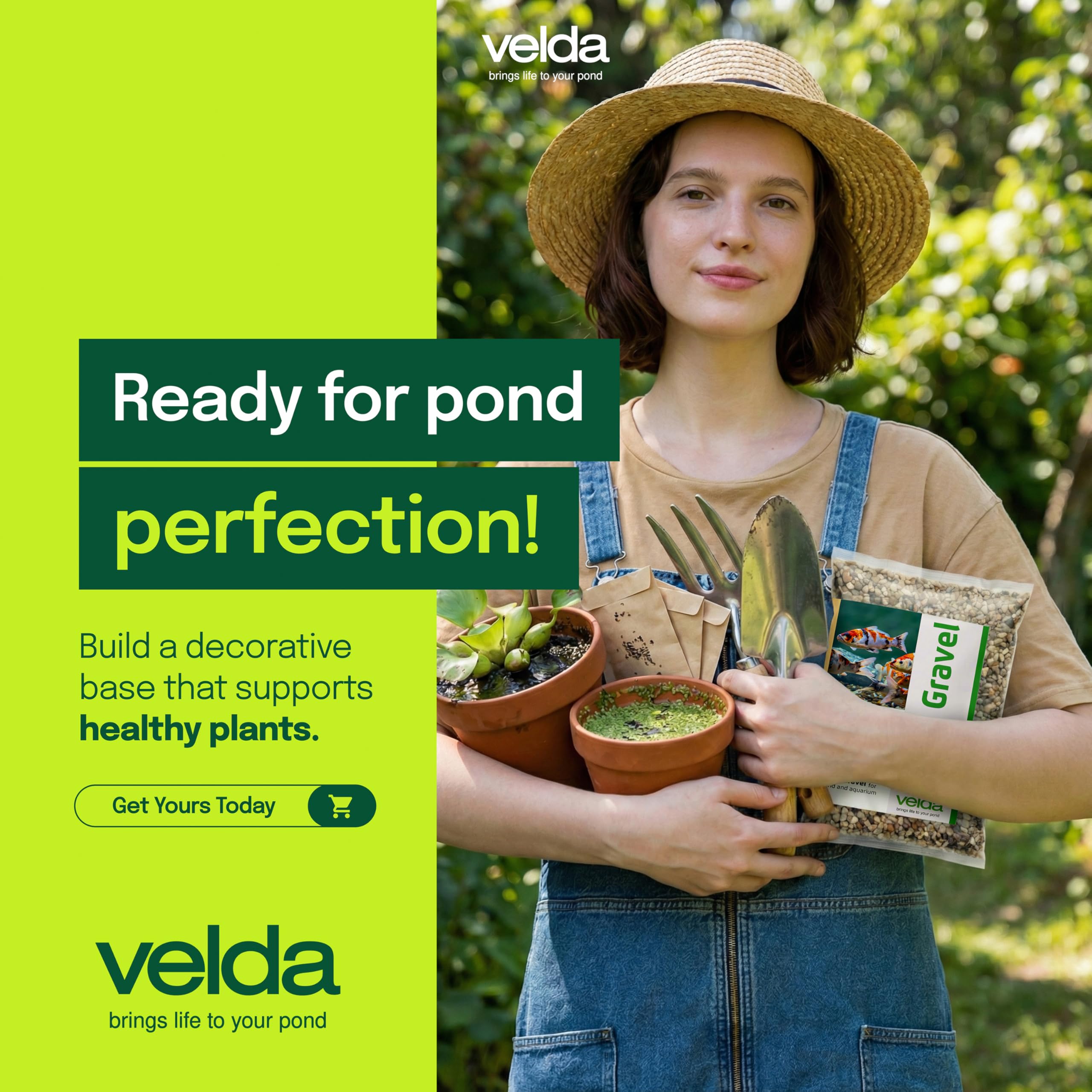 velda Grana di ghiaia da 4/6 mm - Sacchetto da 2,5 kg
