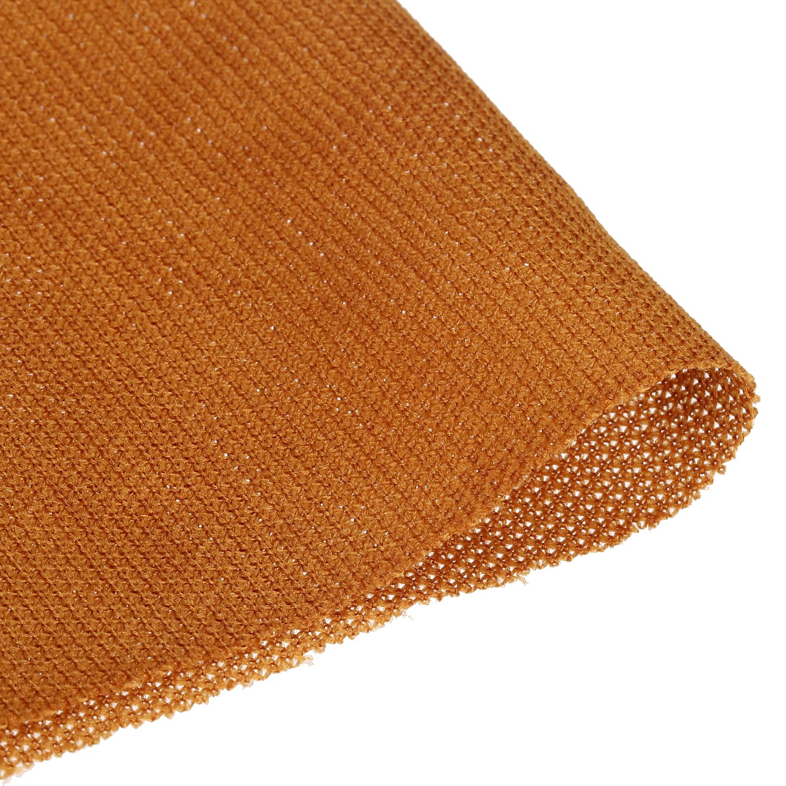 Photo 1 of uxcell Brown Speaker Mesh Grill Cloth (not Cane Webbing) Stereo Box Fabric Dustproof Cloth 100cm x 150cm 39" x 59"