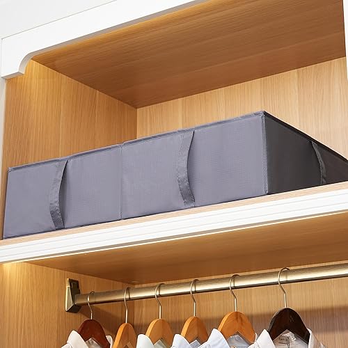 Miniatura 5 de TYEERS Contenedores de almacenamiento debajo de la cama, tela duradera, lavable, plegable, debajo de la cama para ropa, mantas, sábanas, zapatos,