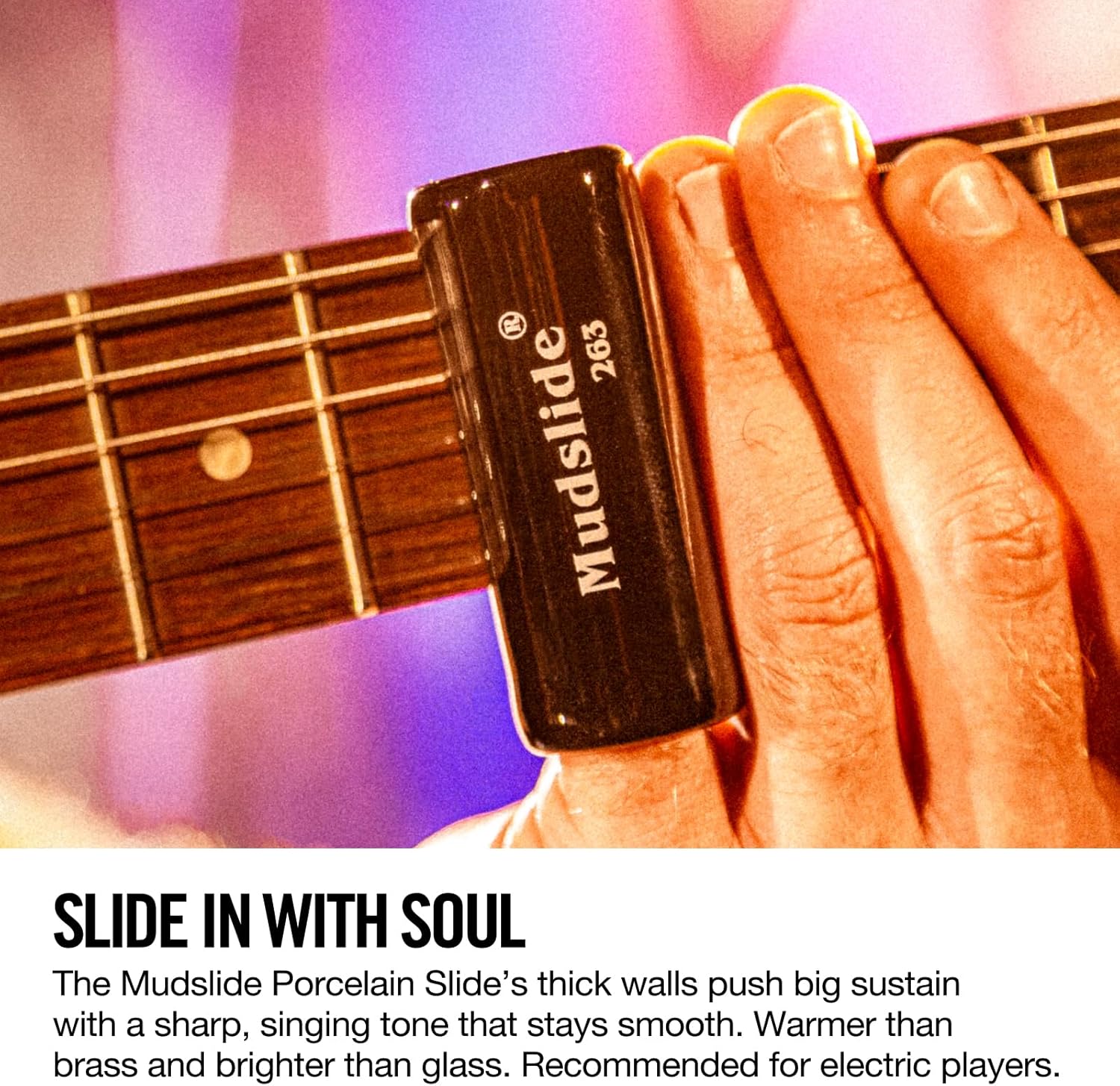 Jim Dunlop Mudslide® Porcelain Medium Wall Slide