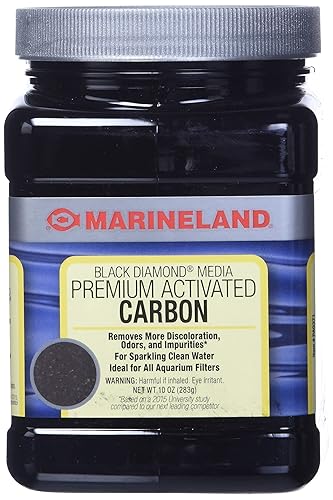 Marineland Black Diamond Carbón activado premium, NegroGris