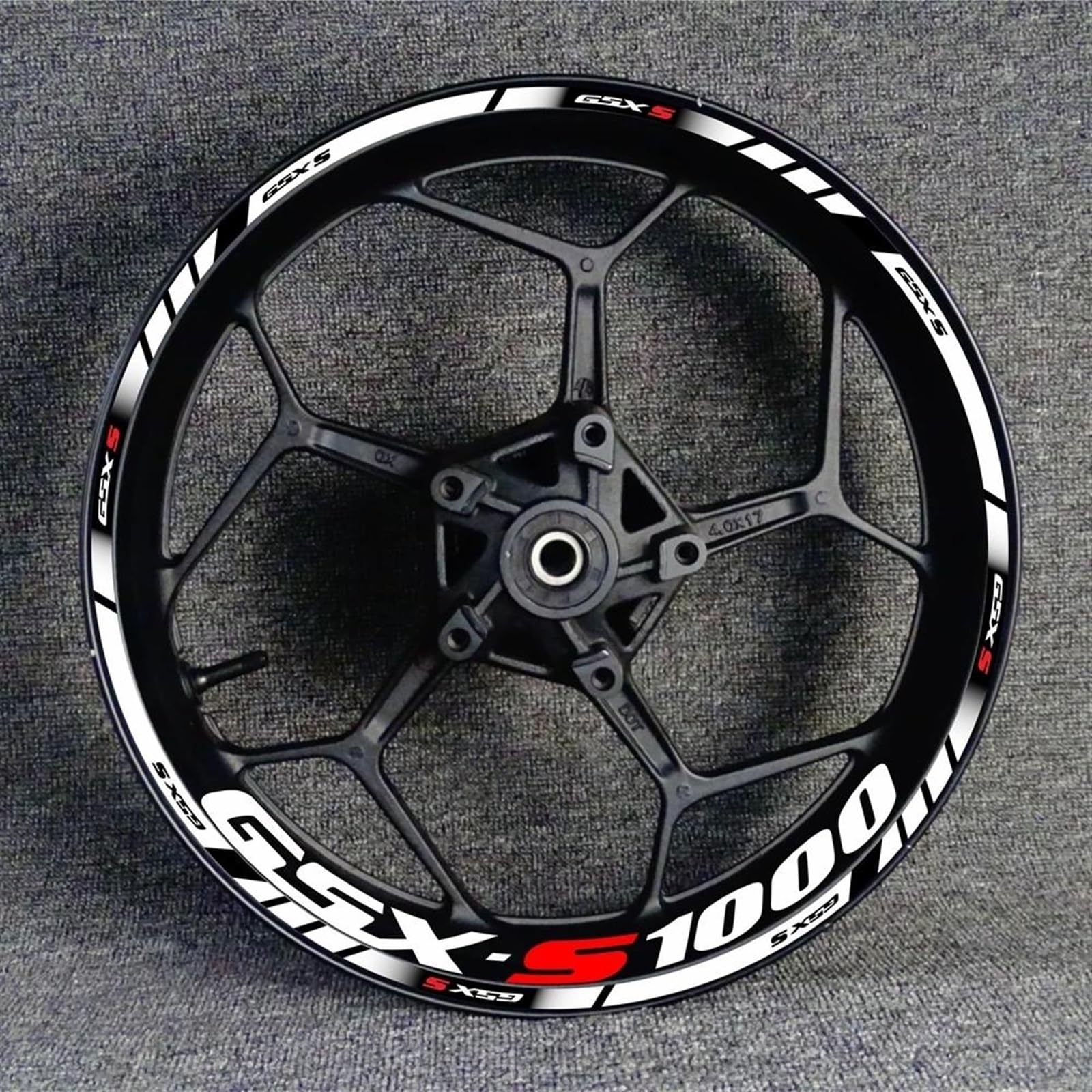 Motorcycle Wheel Stickers for Suzuki GSXS1000 Gsxs 1000 R S1000 S