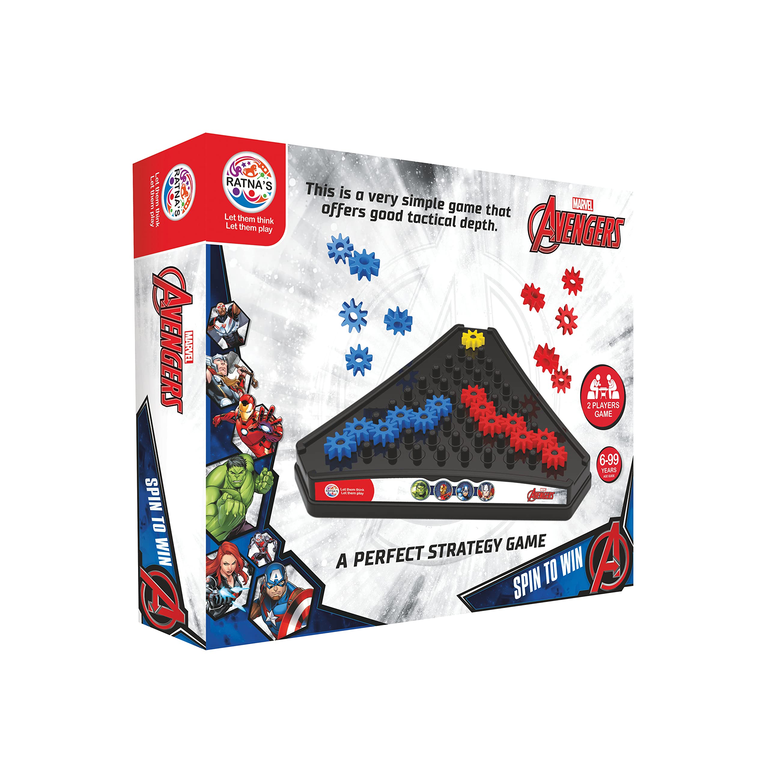 Ratnas Spin to Win Avengers a Perfect Strategy Game for Kids 6+ Years (B09Z6V2WYX) Amazon Price History, Amazon Price Tracker