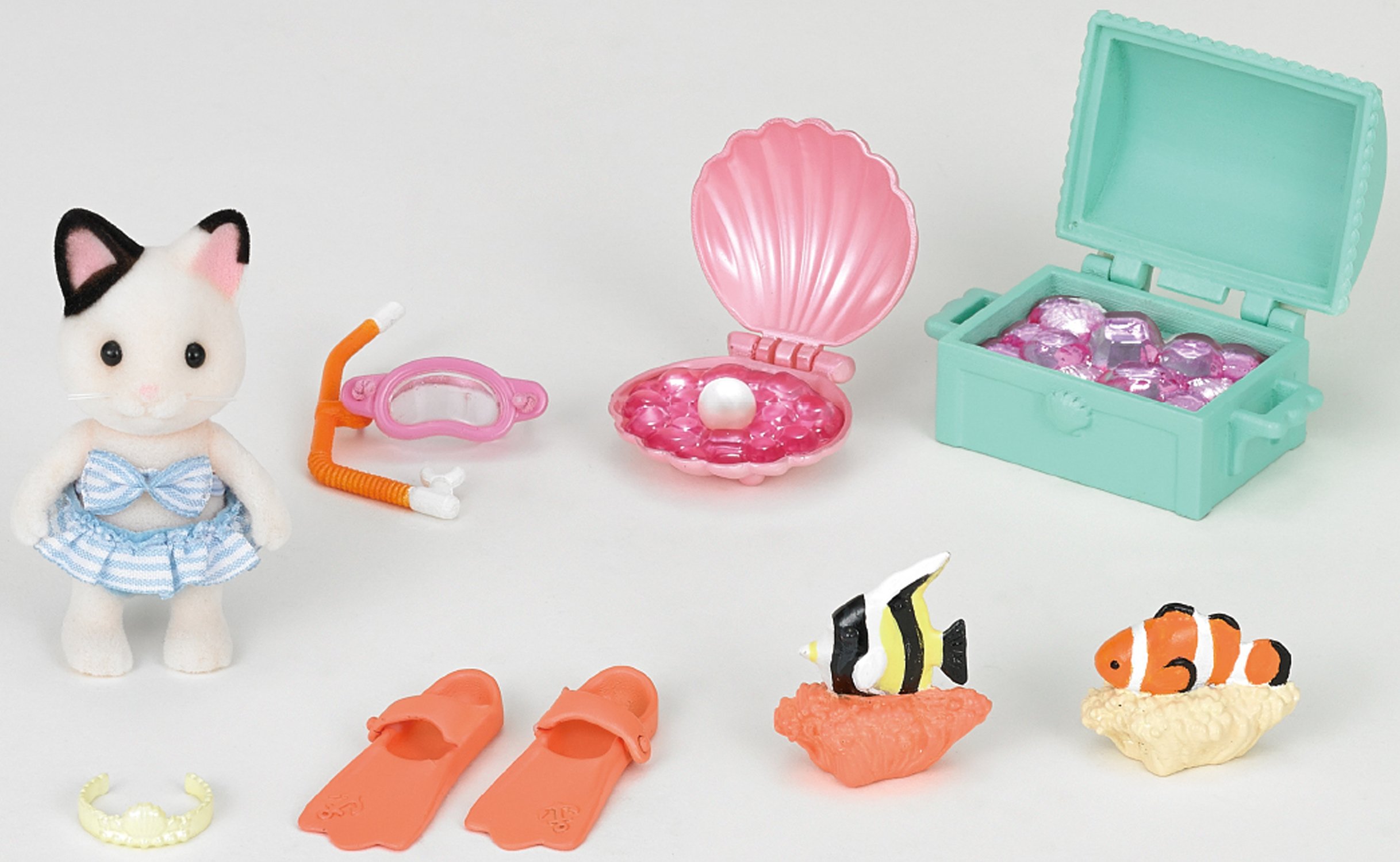 EPOCH - 新品未開封品 シルバニアファミリー Seaside Treasure Set Amazon.co.jp: Sylvanian Families Seaside Treasure Set : おもちゃ