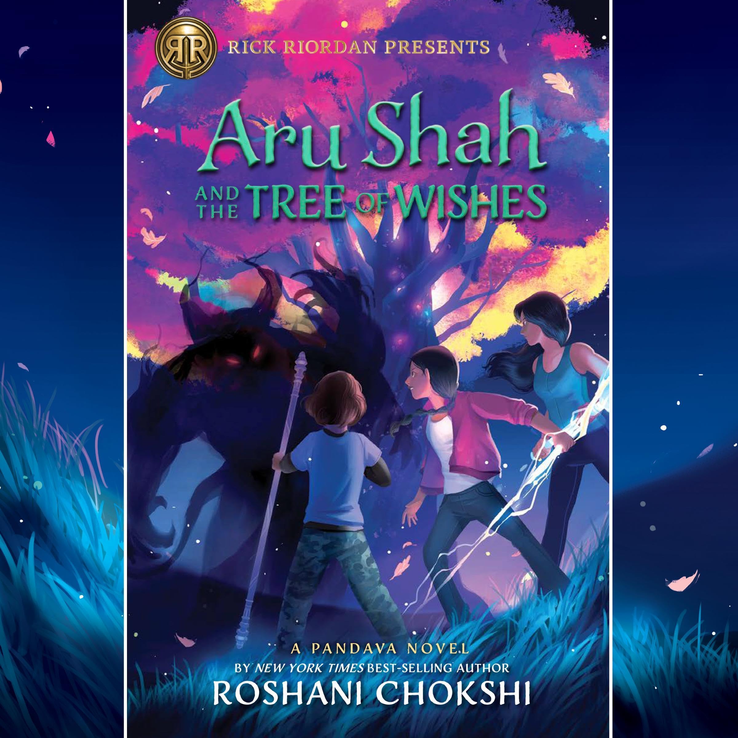 Cover art for Aru Shah and the Tree of Wishes