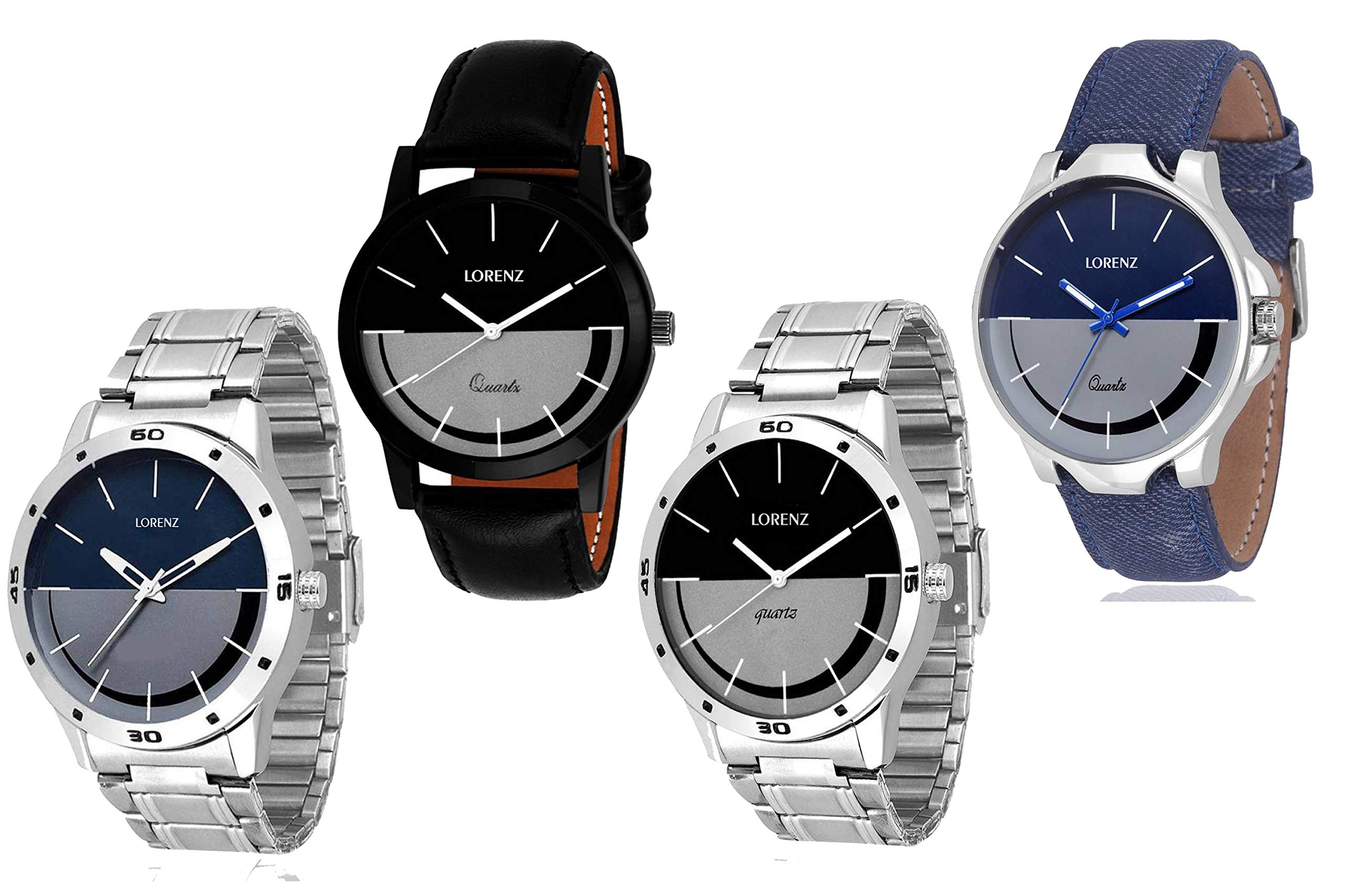 LORENZ Combo of 4 Analog Watches for Men or Boys - MK-46525358A (B07LFFP3SC) Amazon Price History, Amazon Price Tracker