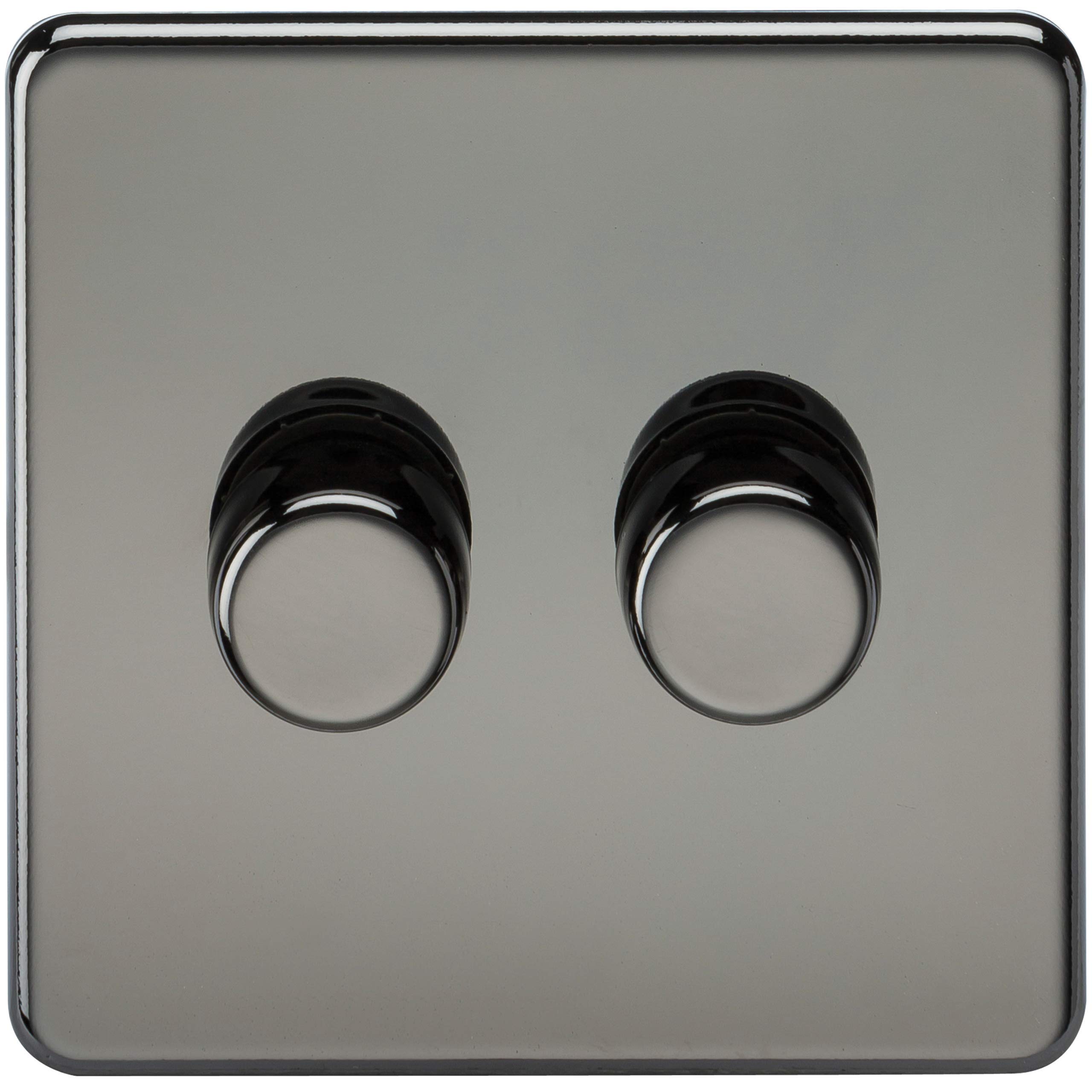 2G 2-way 10-200W (5-150W LED) Intelligent dimmer -Black Nickel