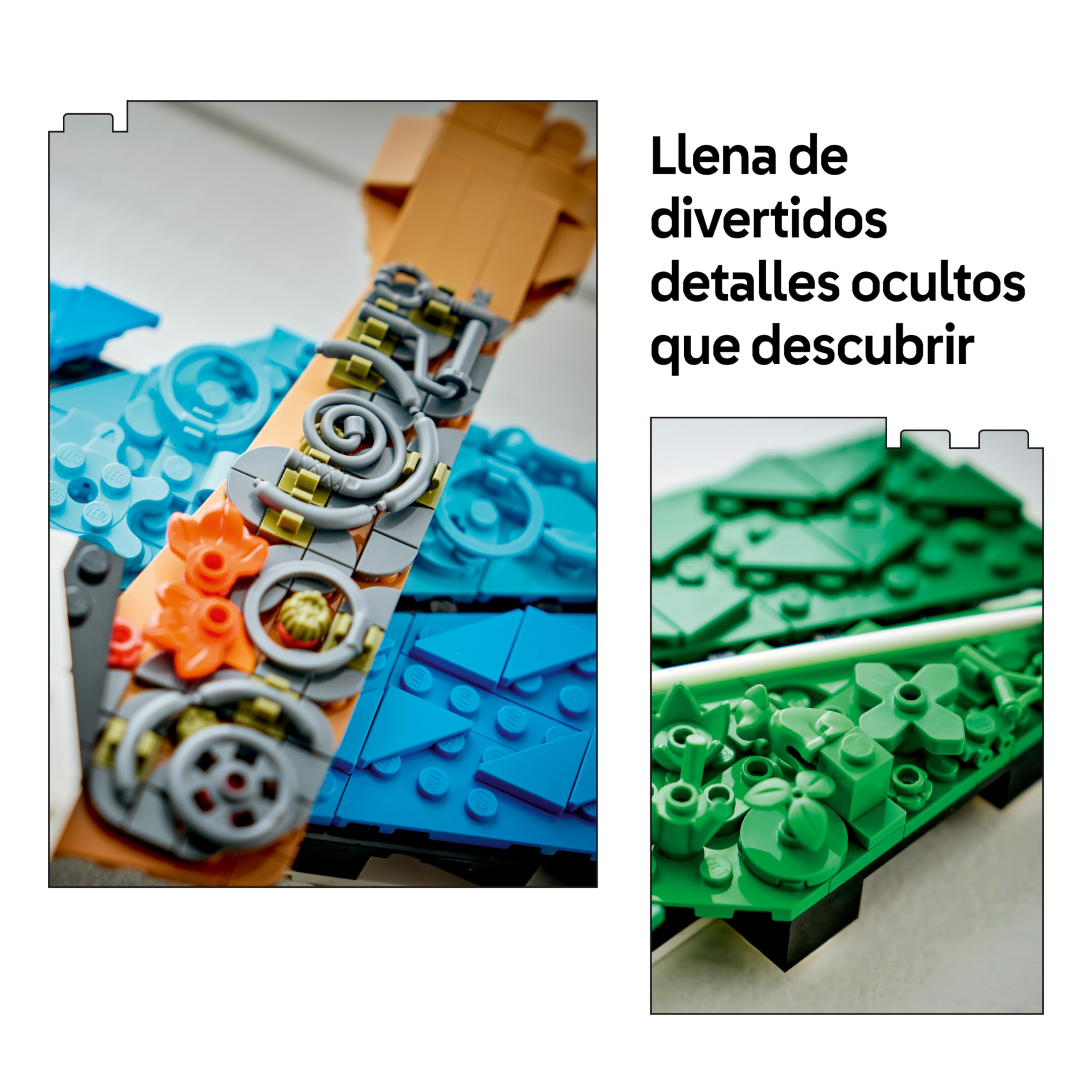LEGO Editions Lionel Messi: Celebración - Maqueta 3D de Decoración para la Pared del Dormitorio - Regalo de Fútbol para Chicos y Chicas de 14+ Años y Adultos Fans del Deporte - 43018