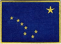 Vista 45 de Parche Bordado de la Bandera del Estado de Minnesota, Emblema MN, Planchado, Versión 2024