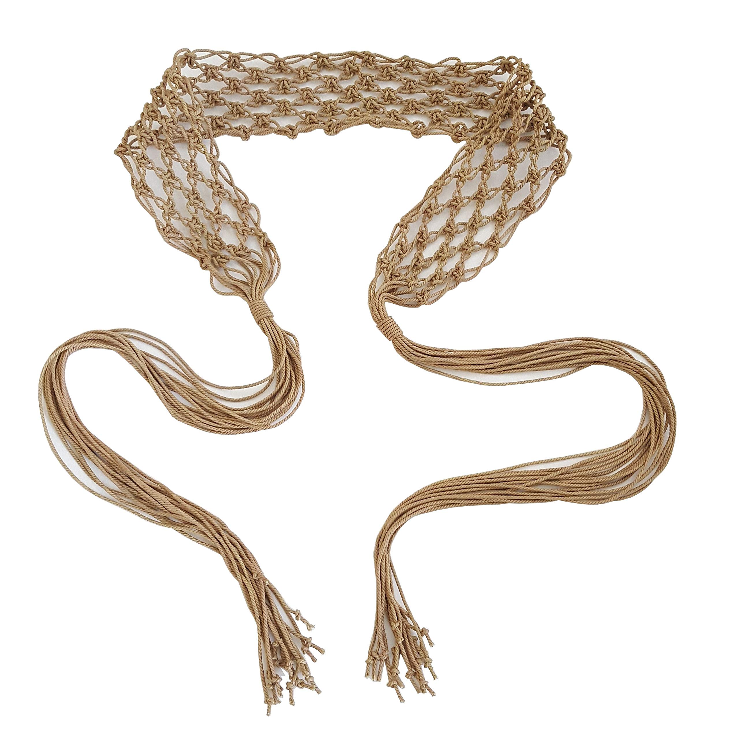 AxesoriaHand Made Macreme Pattern Tie Belt