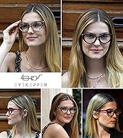 Vista 2 de Eyekepper Paquete de 5 lentes de lectura para mujeres lectores de ojo de gato