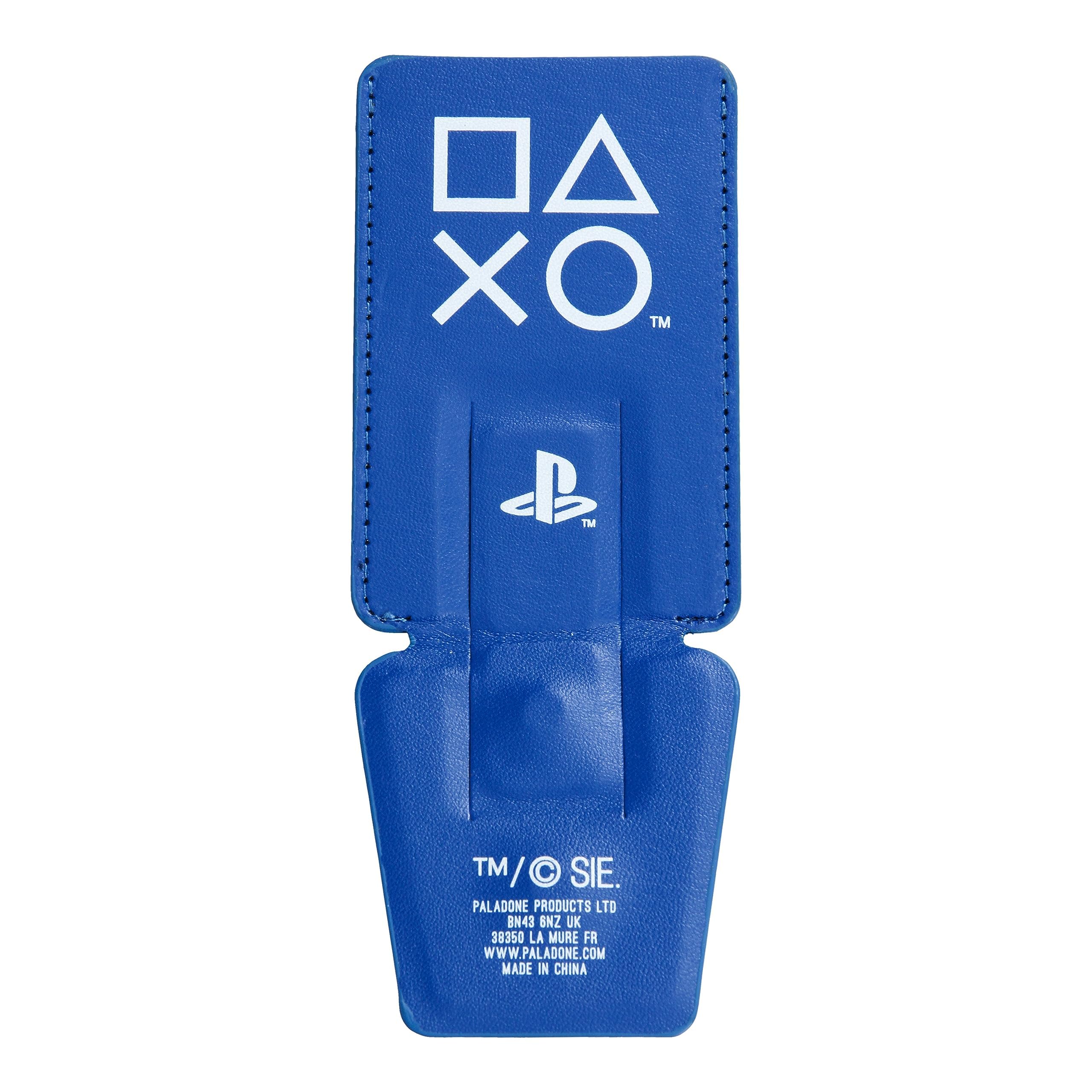 Paladone PlayStation Card Holder and Phone Stand - Officially Licensed, Self-Adhesive Backing - Phone Wallet Accessory for Gamers