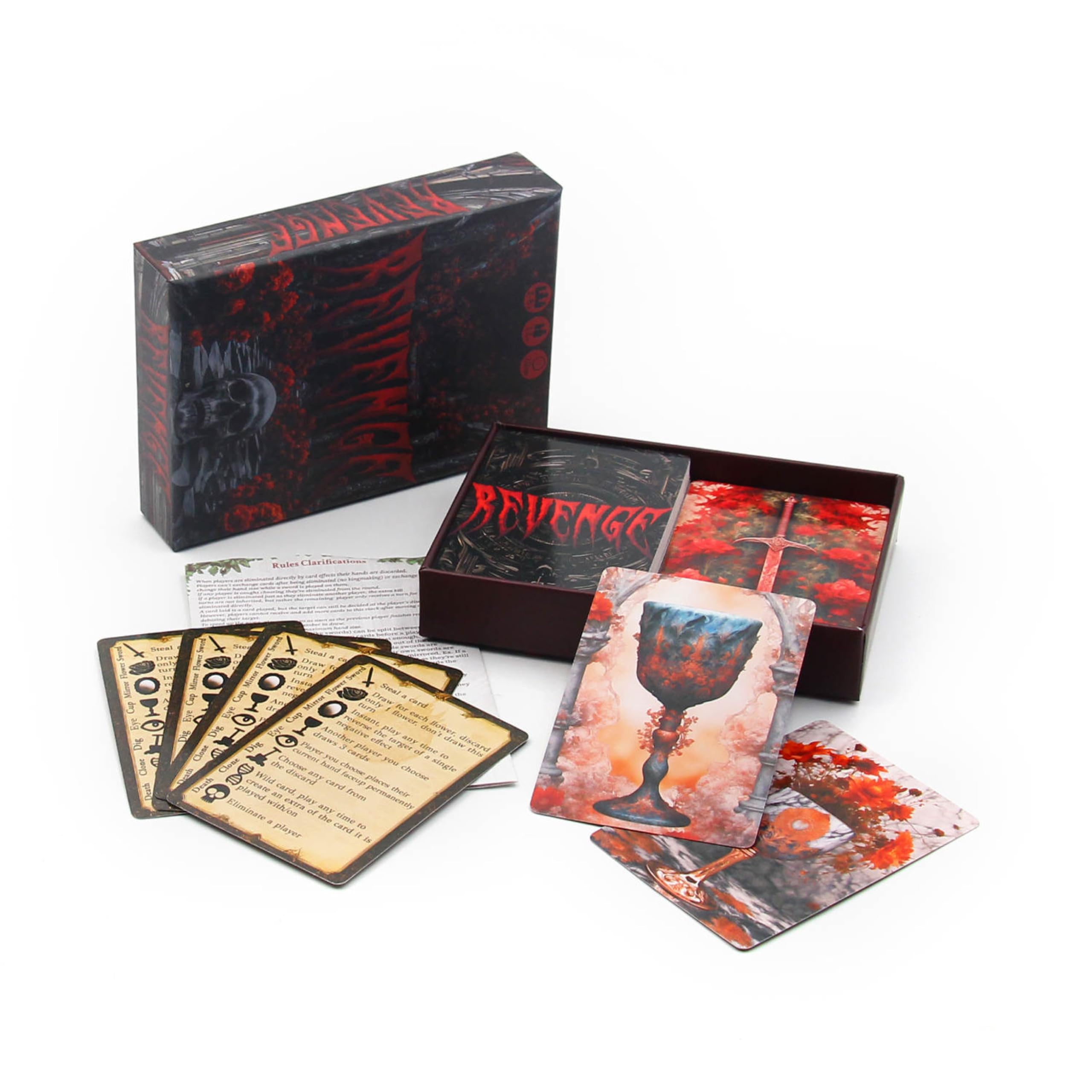 Amazon.com: Revenge | Quick to Learn Strategy Card Game for 2-8+