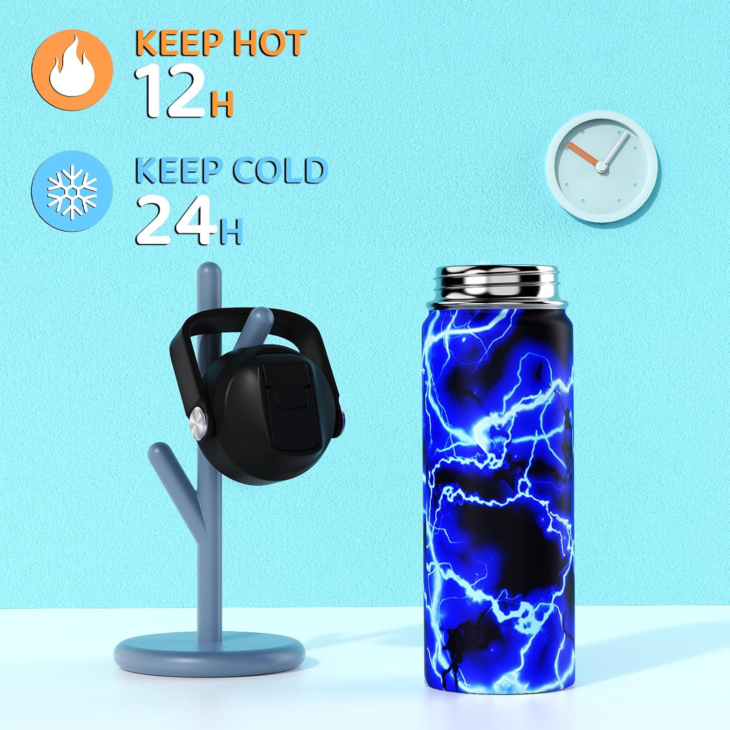 Acesak 18oz Kids Insulated Water Bottle