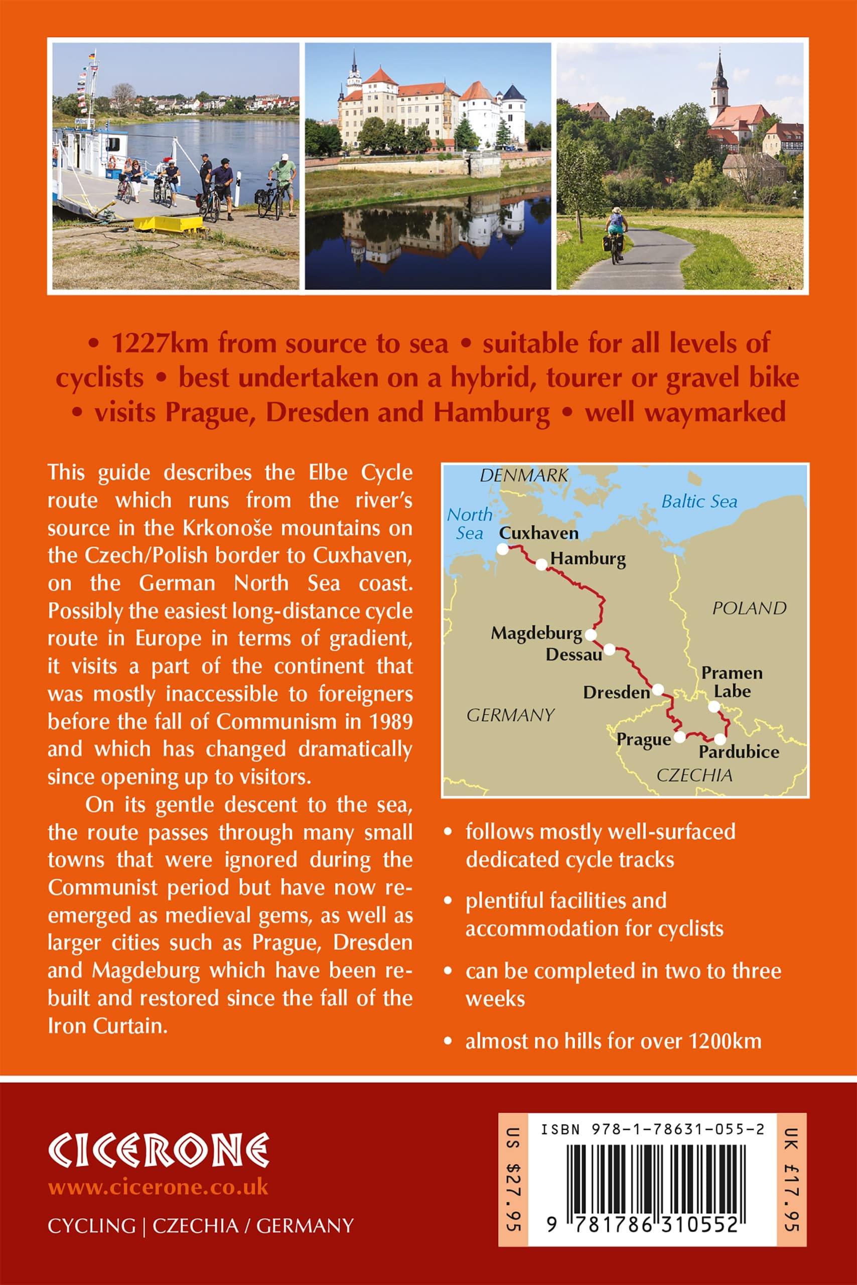 Elberadweg: The Elbe Cycle Route from Czech Republic and Germany to the North Sea