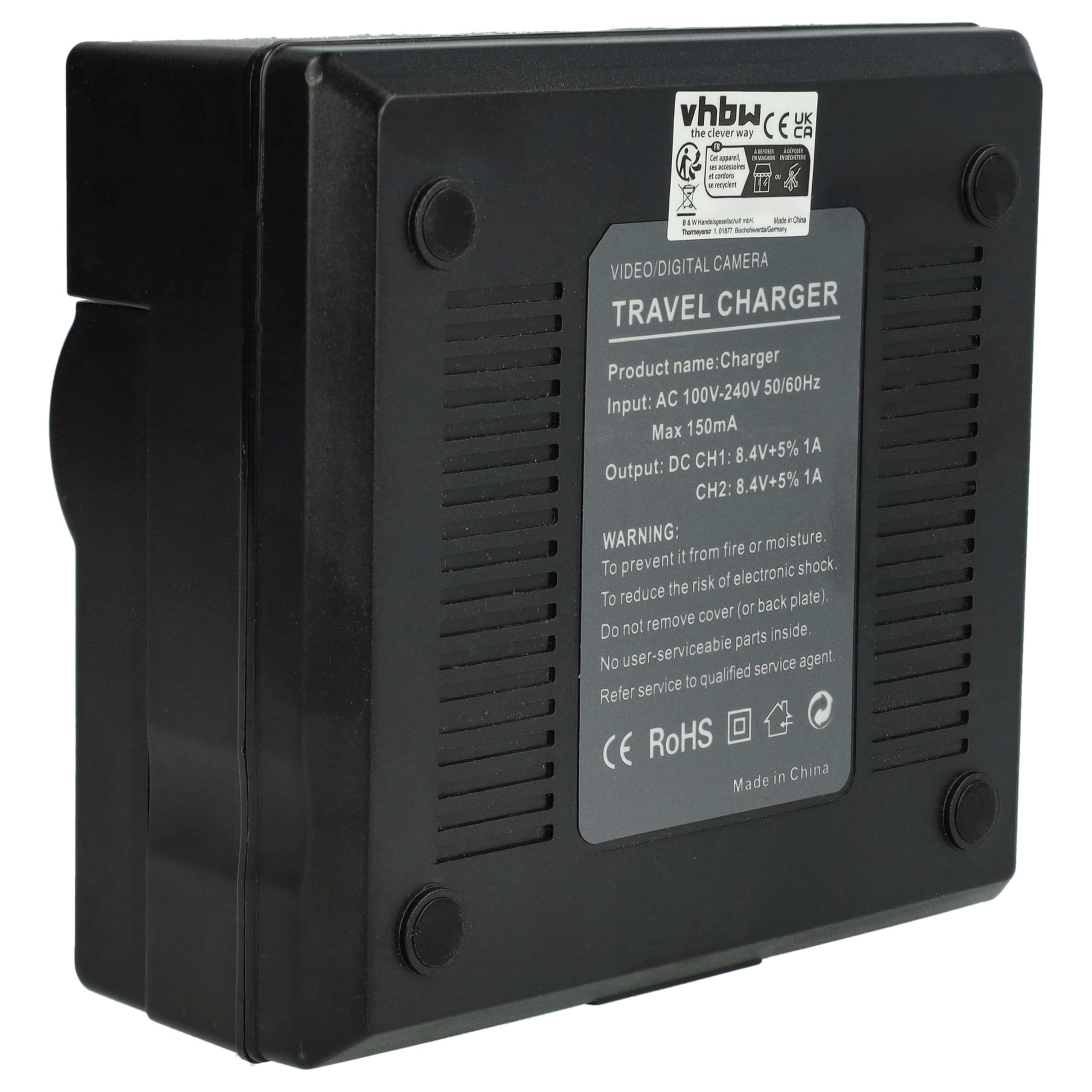 Canon 1300d Trade-Shop Caricatore Con Cavo Di Ricarica Per Auto Compatibile Con Canon Bp 208 Bp 208dg Bp G 1074063
