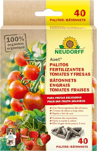 Azet Bâtonnets Engrais Tomates & Fraises Neudorff