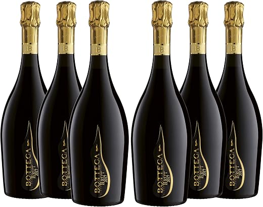 Bottega Millesimato Spumante Brut – Pack of 6 x 750 ml