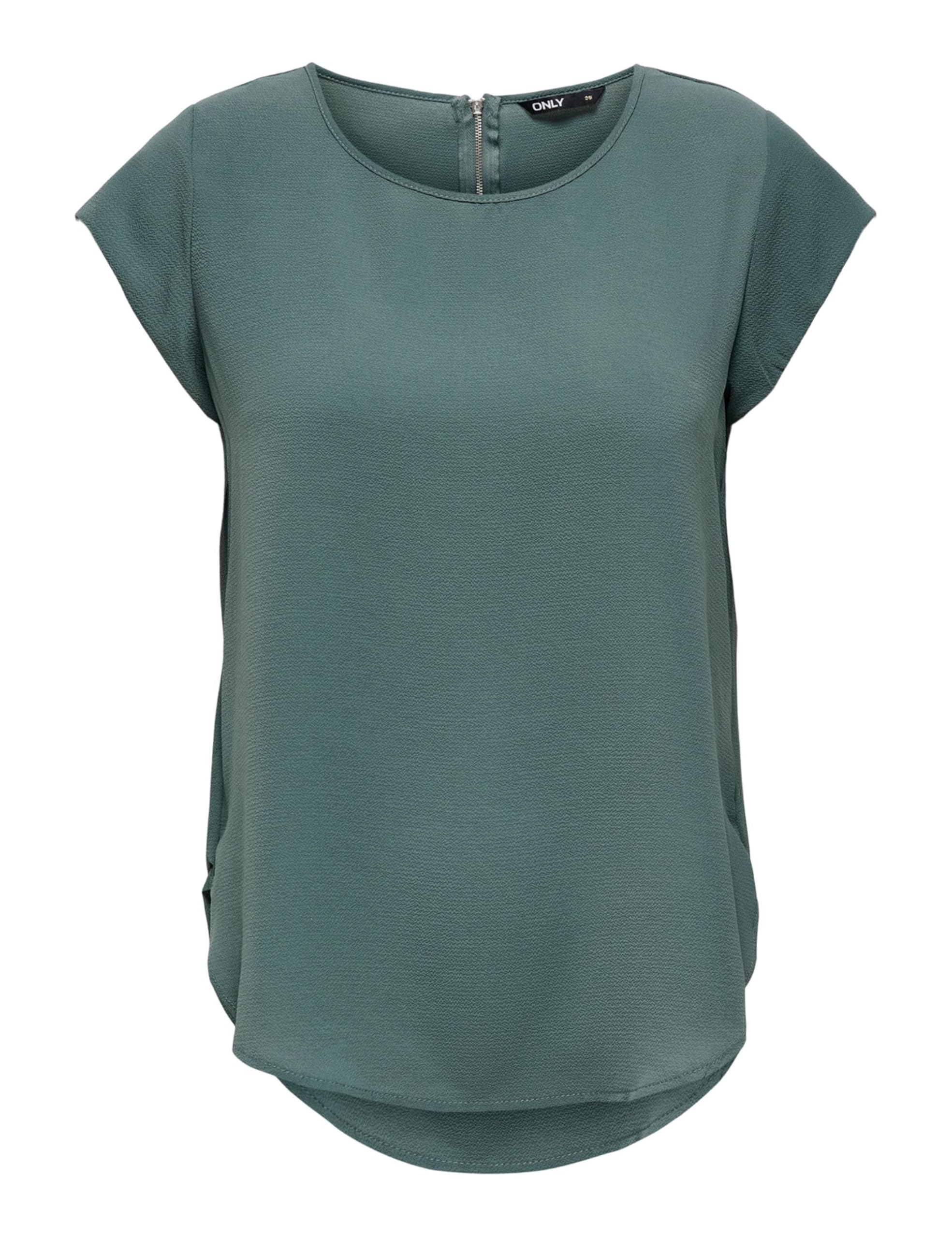 Only Women's Vert T-Shirt Manches Courtes Vic Solid