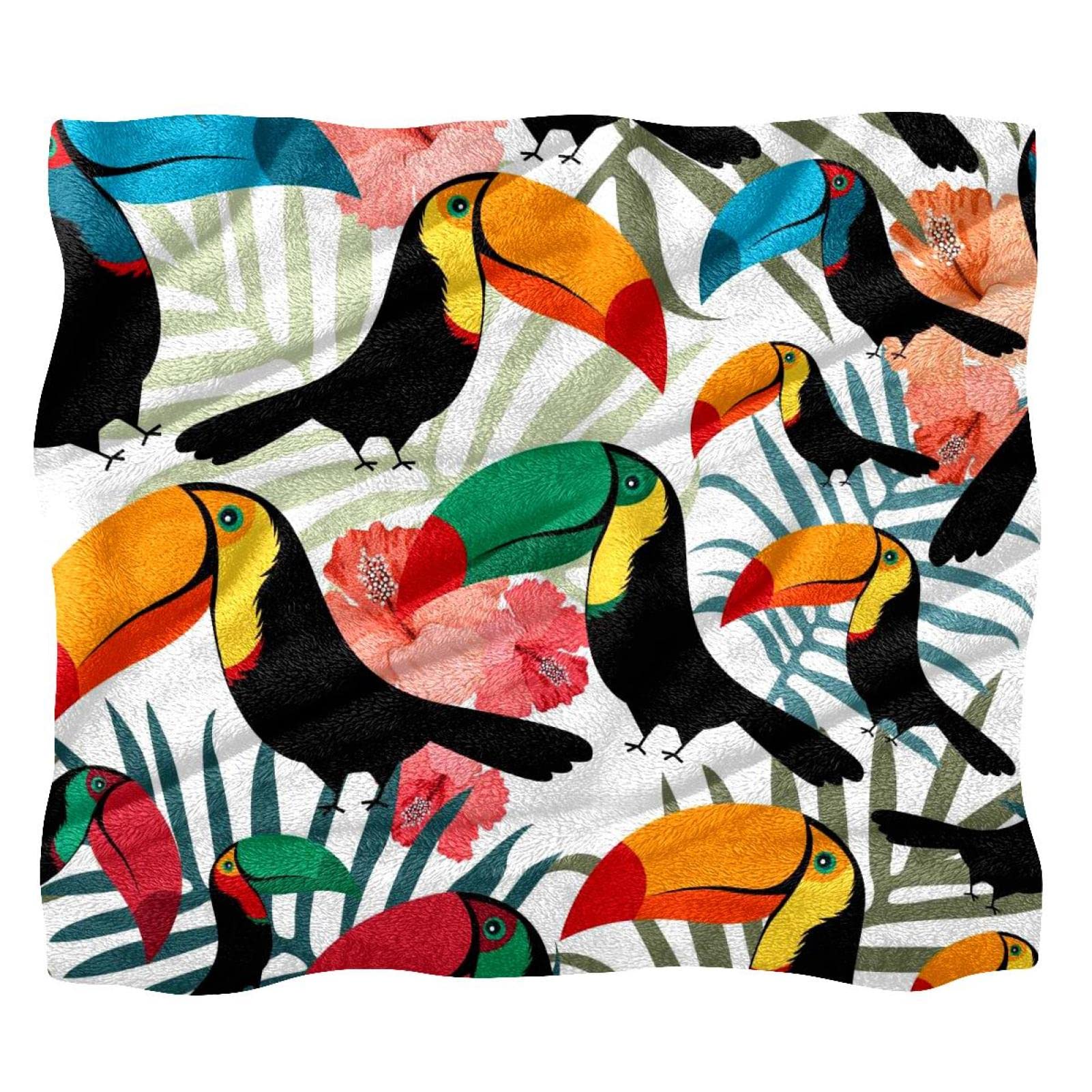 Couverture de lit motif Hawaï TBOUOBT pour une ambiance tropicale et cocooning