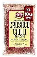 Vista 1 de Crushed Red Pepper Flakes 10 Pound Bulk Value Pack - Chili Flakes - by Spicy World
