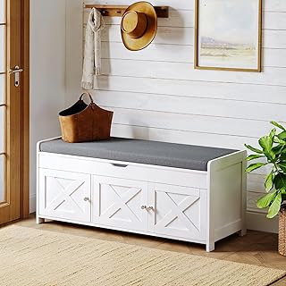 12 Kitchen Furniture Ideas for Practical Comfortable Use 61 Pipishell 2-Tier Shoe Storage Bench with Cushioned Seat, Entryway Bench ...