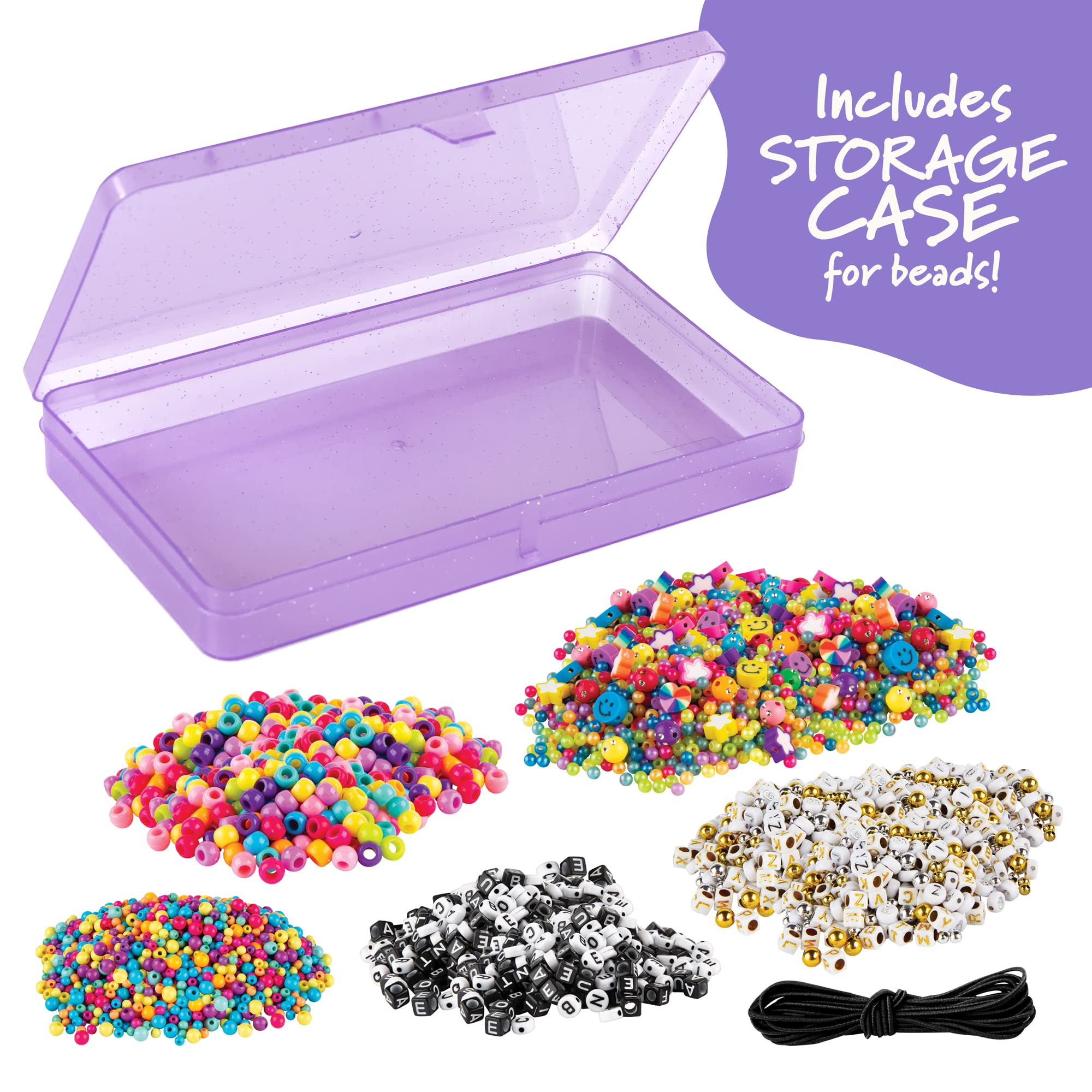 Amazon.com: Fashion Angels 2000+ Beads Super Set - Assorted