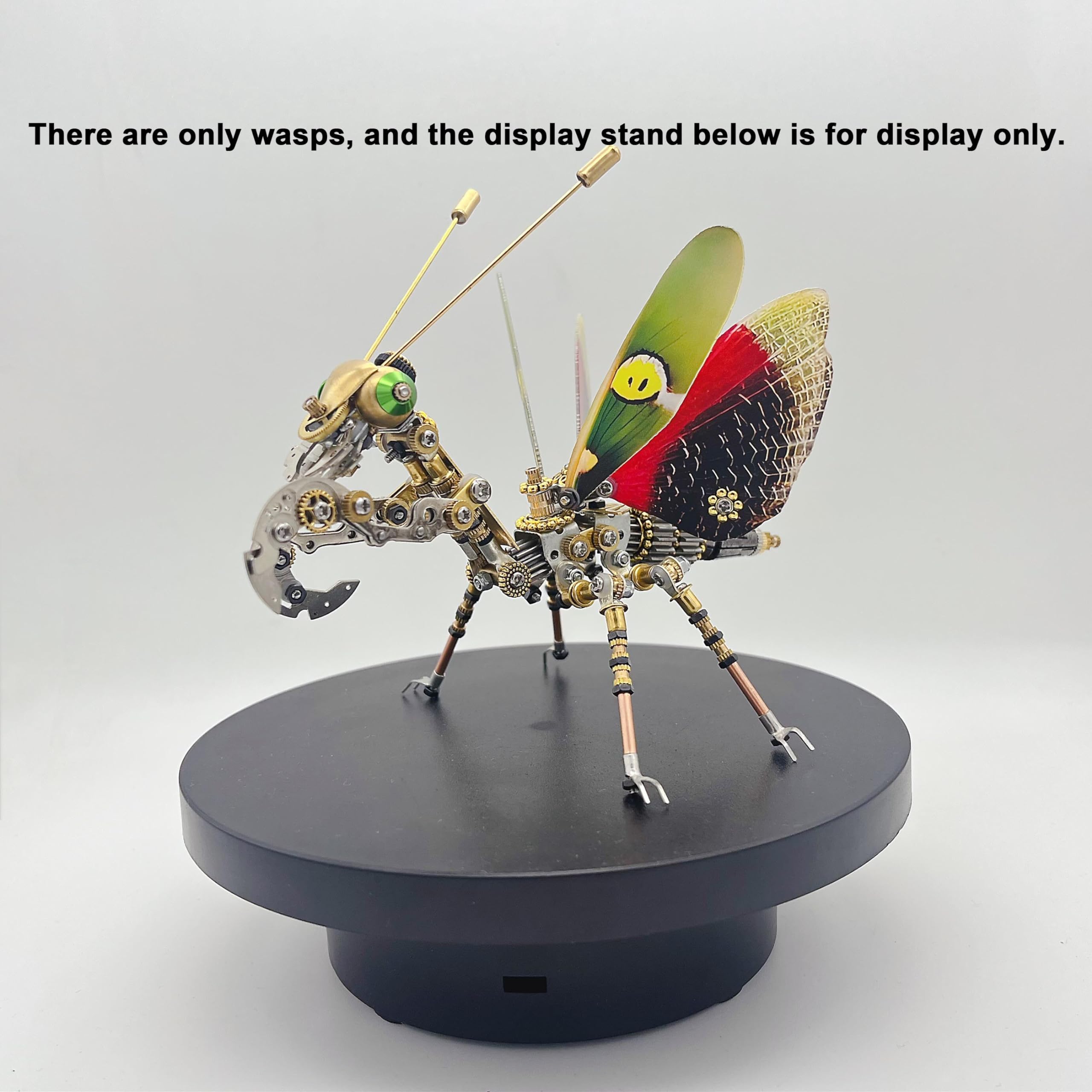 Puzzle in metallo 3D, 300 pezzi, 3D Steampunk, modello di adoratrice meccanica 3D, giocattolo di montaggio per bambini adulti