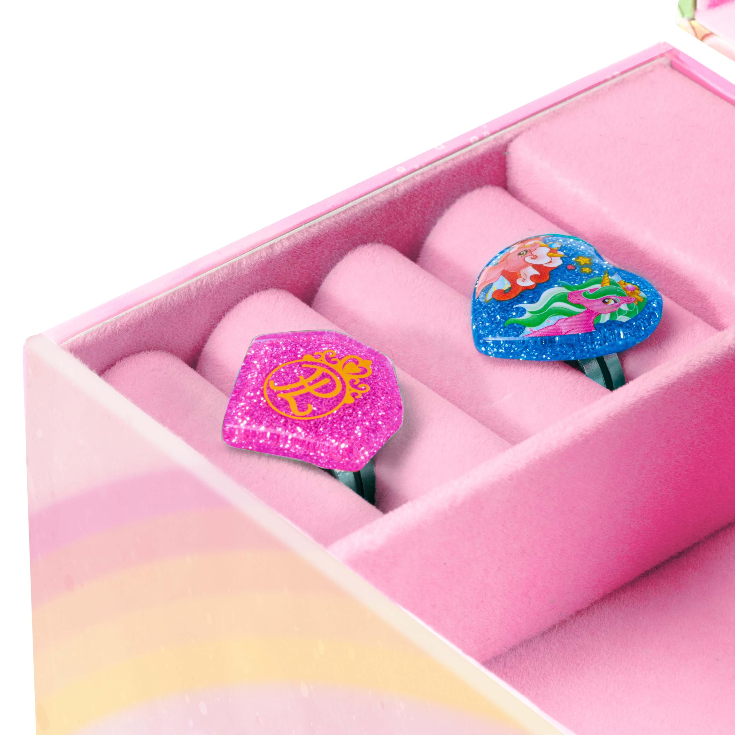 CRAZE Ballerina Music Box Children, Girl Jewellery Box with Spinning Dancer and Melody, Musical jewelry box - Image 3