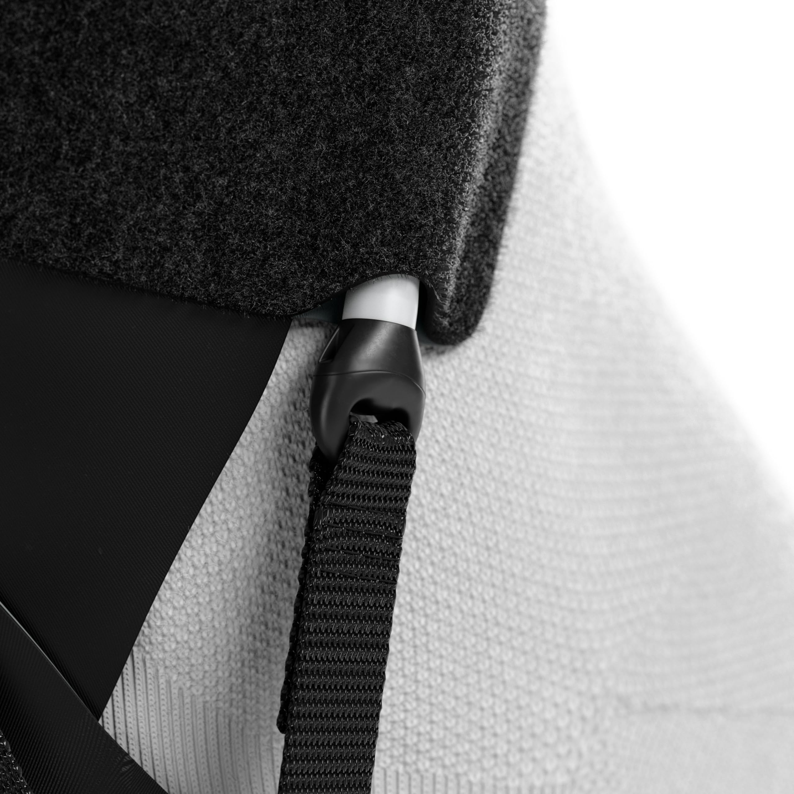 BETTERGUARDS Lite Sprunggelenkbandage – Leichte Sportbandage für Damen & Herren | Stabilisierung für Komfort & Beweglichkeit | Atmungsaktiv & ohne Kompression (Schwarz, L, Links)