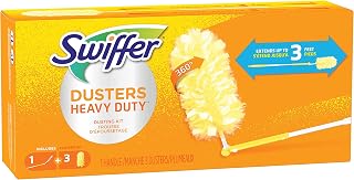 Procter & Gamble Cleaning Duster, White Fiber, 3 ft Extended Handle